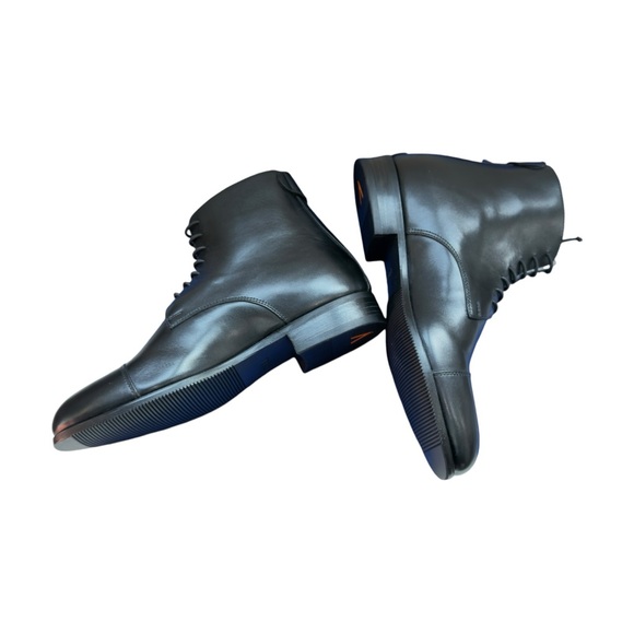 Designer Vogel Soho Custom Lace Black Paddock Boot With Box and dust bags. New - Picture 2 of 16